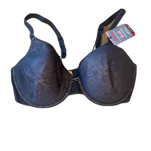 Maidenform Extra Coverage Underwire T Shirt Bra Black Size 40D. NWT New. 1W
